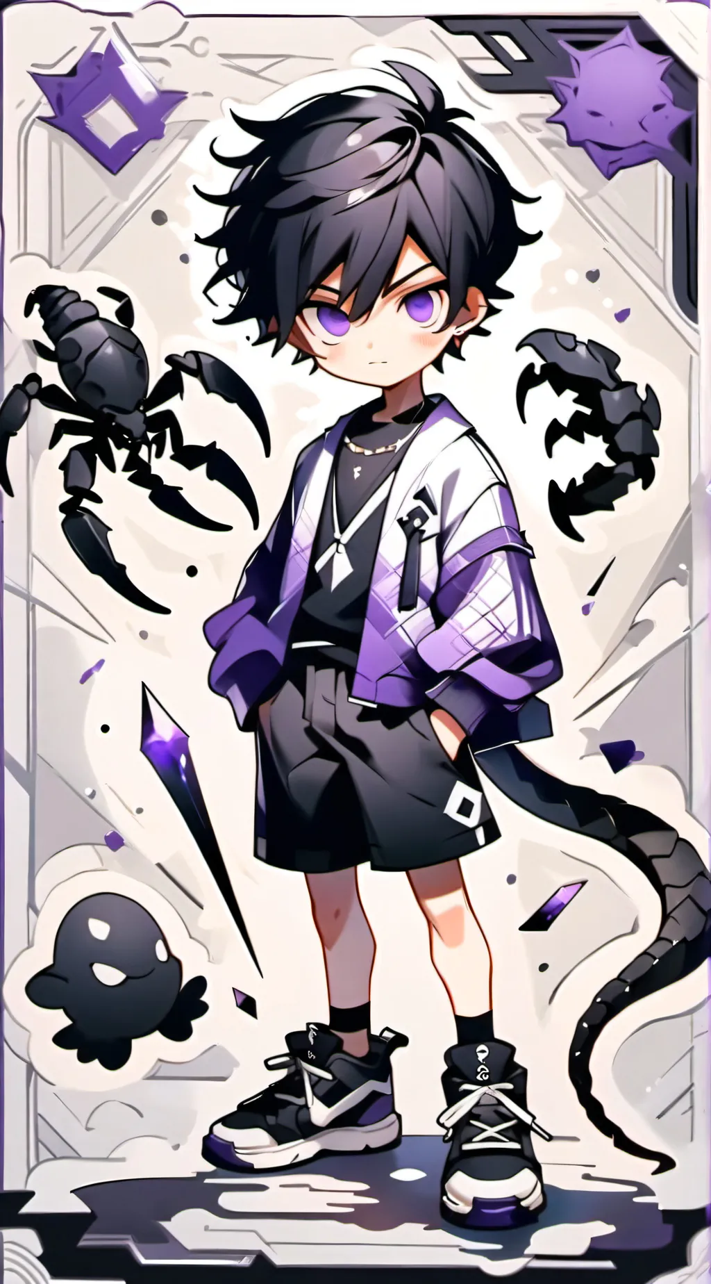 ai character: MHA x my OC 10 background