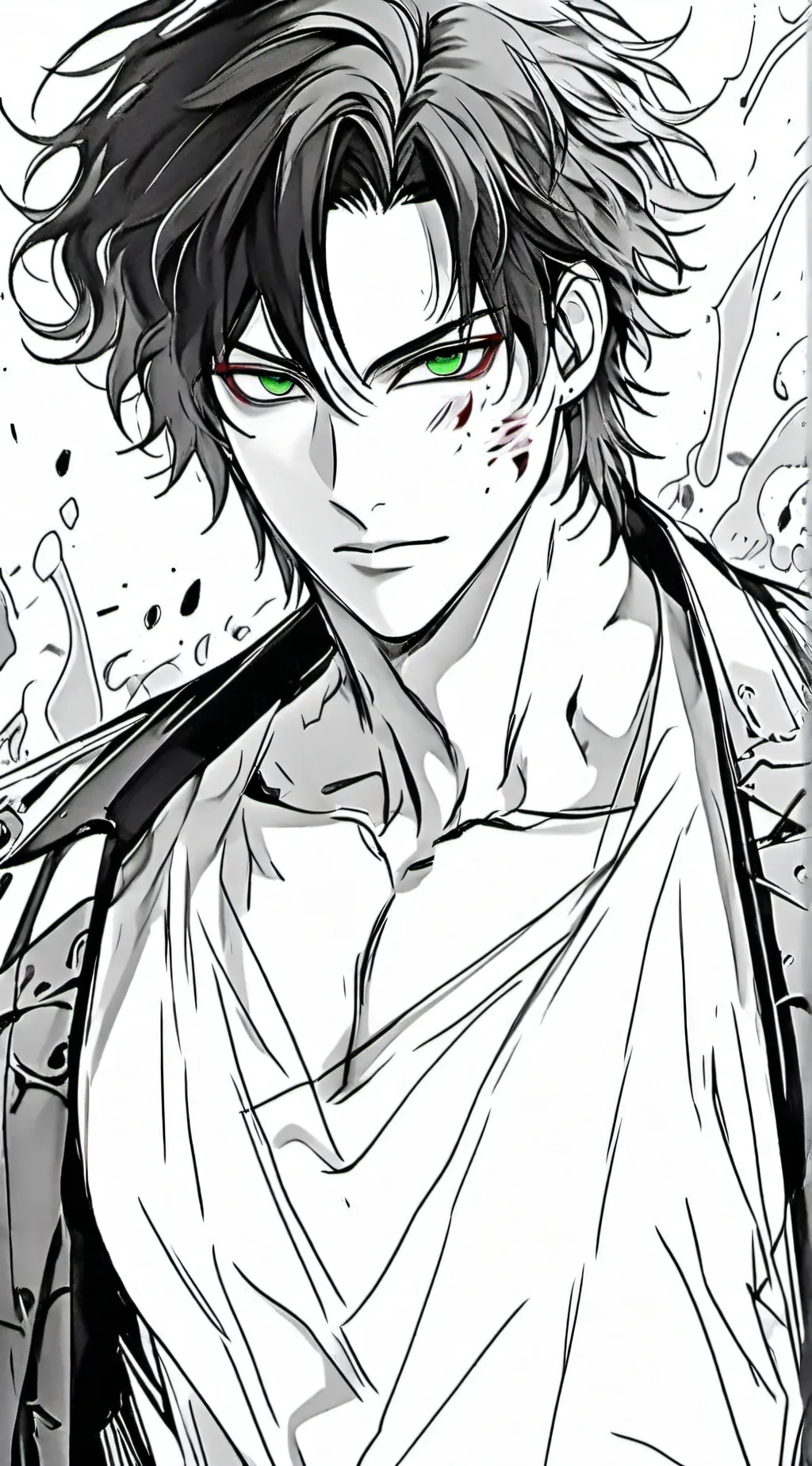 ai character: Leon background