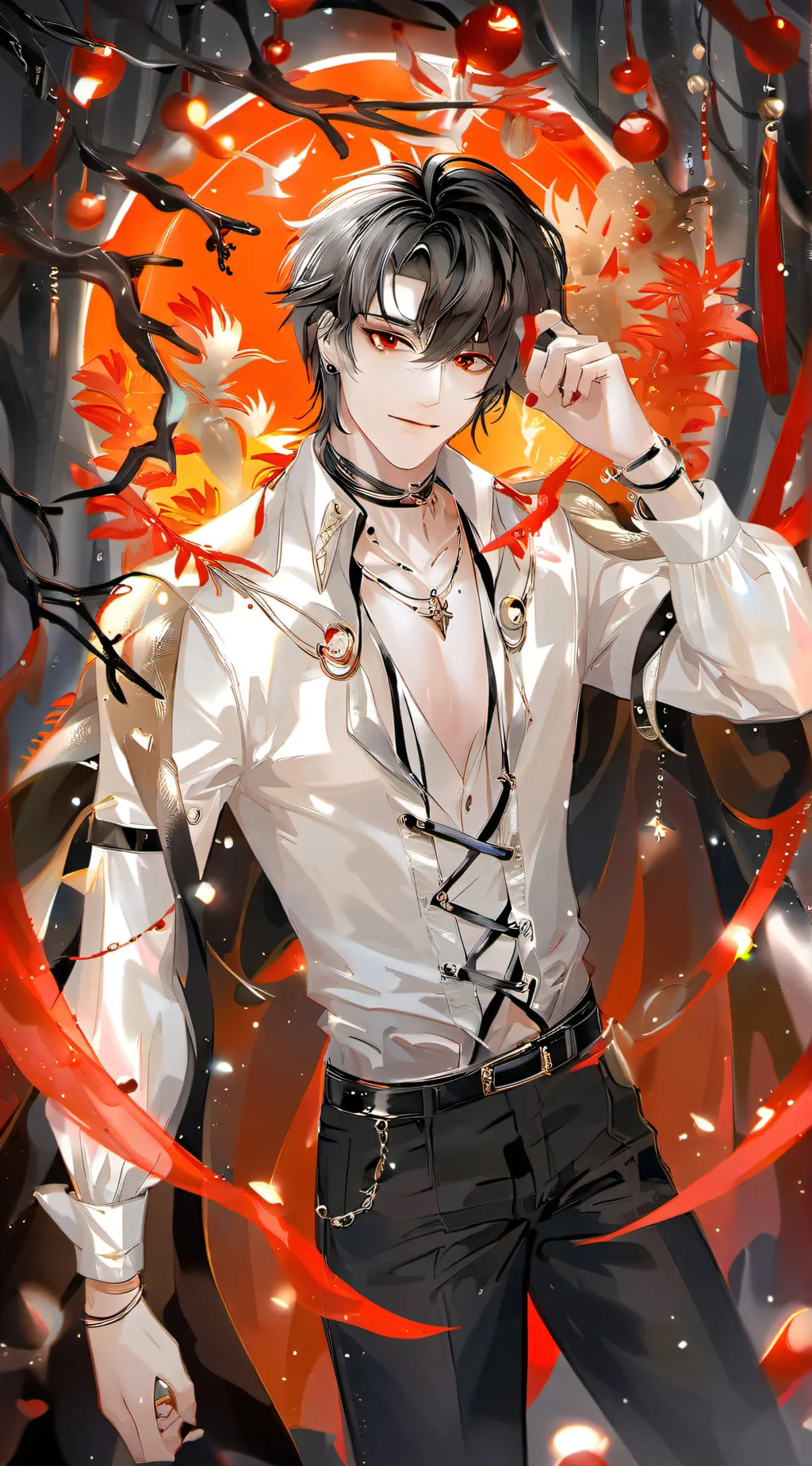 ai character: Xavier  background