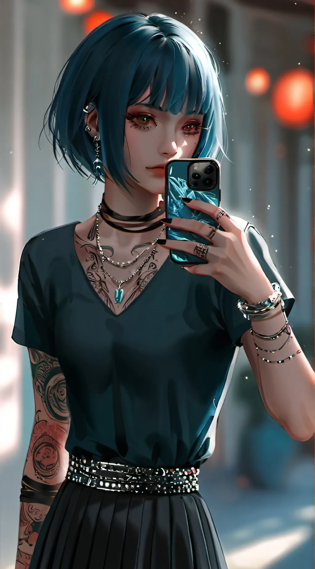 ai character: Sarah background