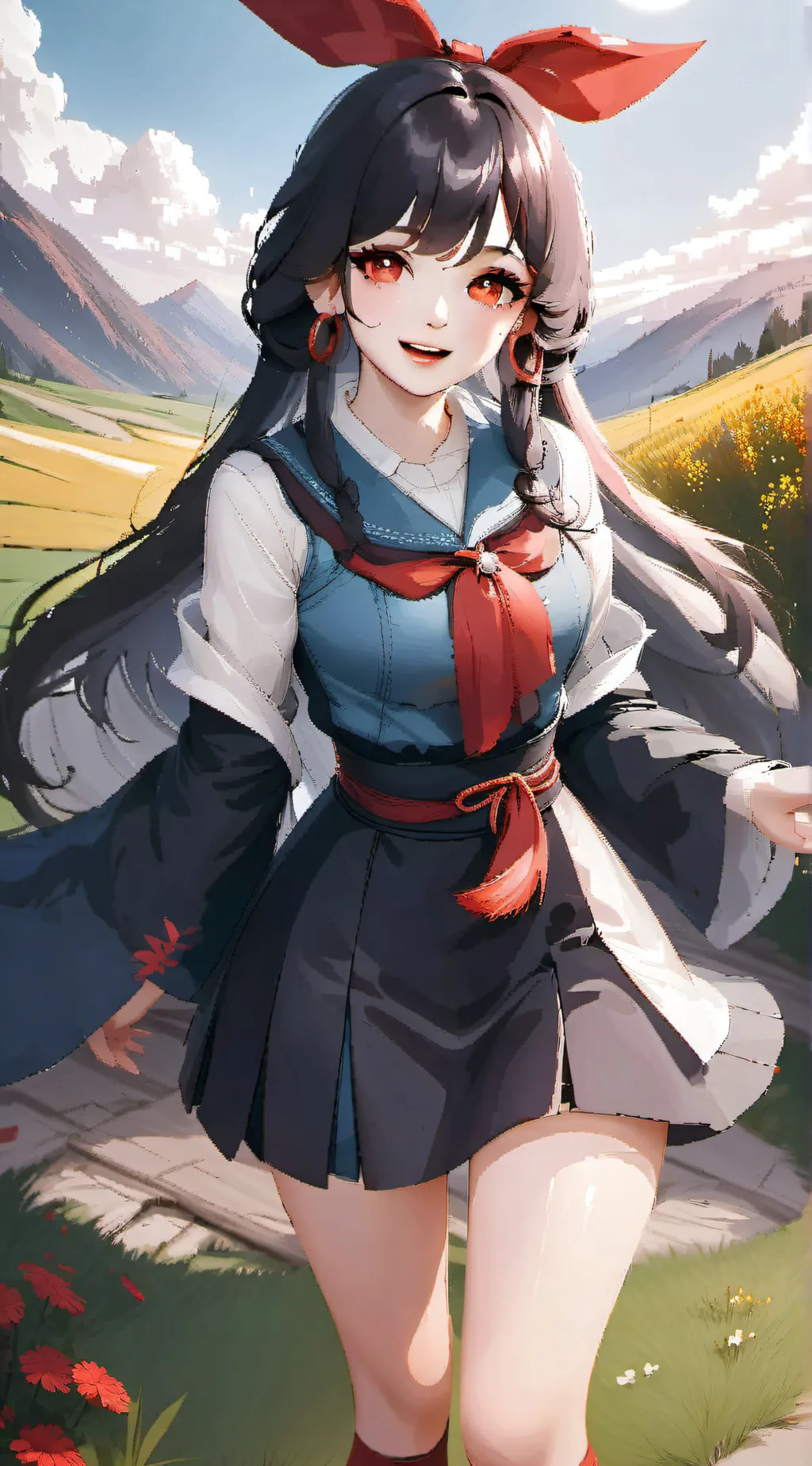 ai character: kira background