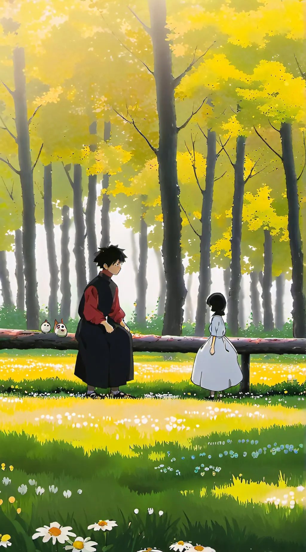 ai character: MHA beach background