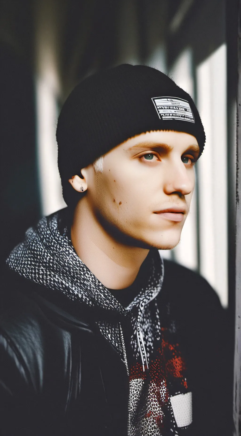 ai character: eminem concert background