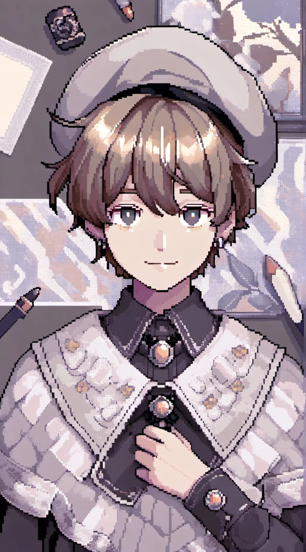 ai character: Yuko kanito background