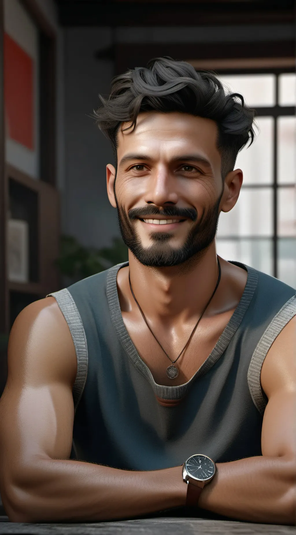 ai character: Ben background