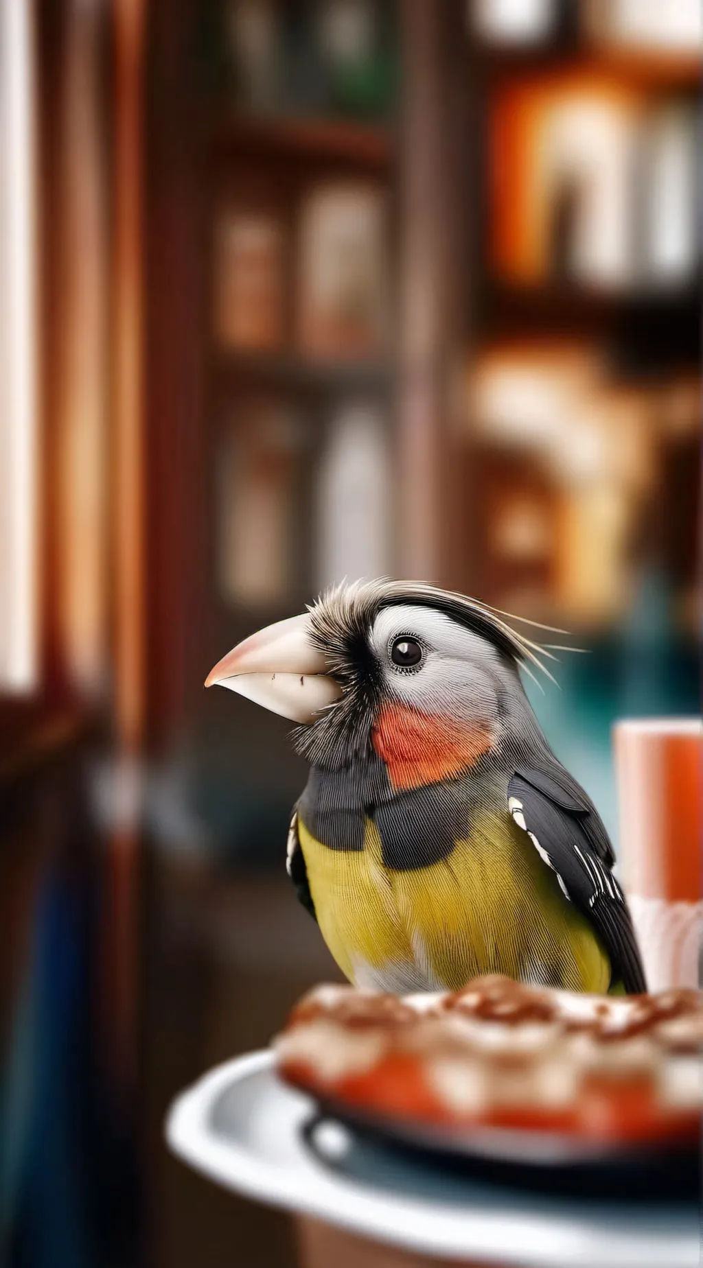 ai character: the parrot background