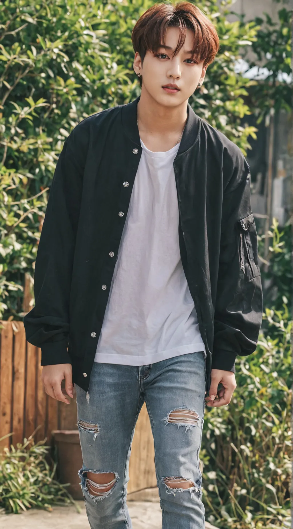 ai character: JUNGKOOK background