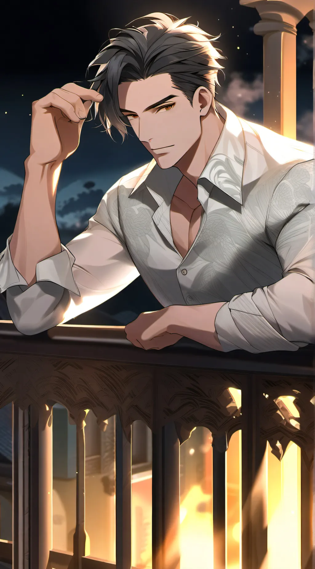 ai character: Zenieus  background