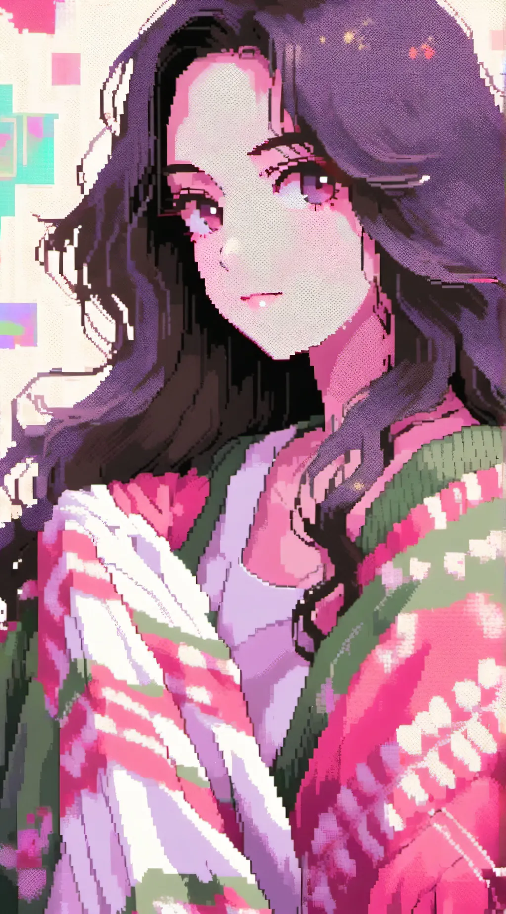 ai character: Flora background