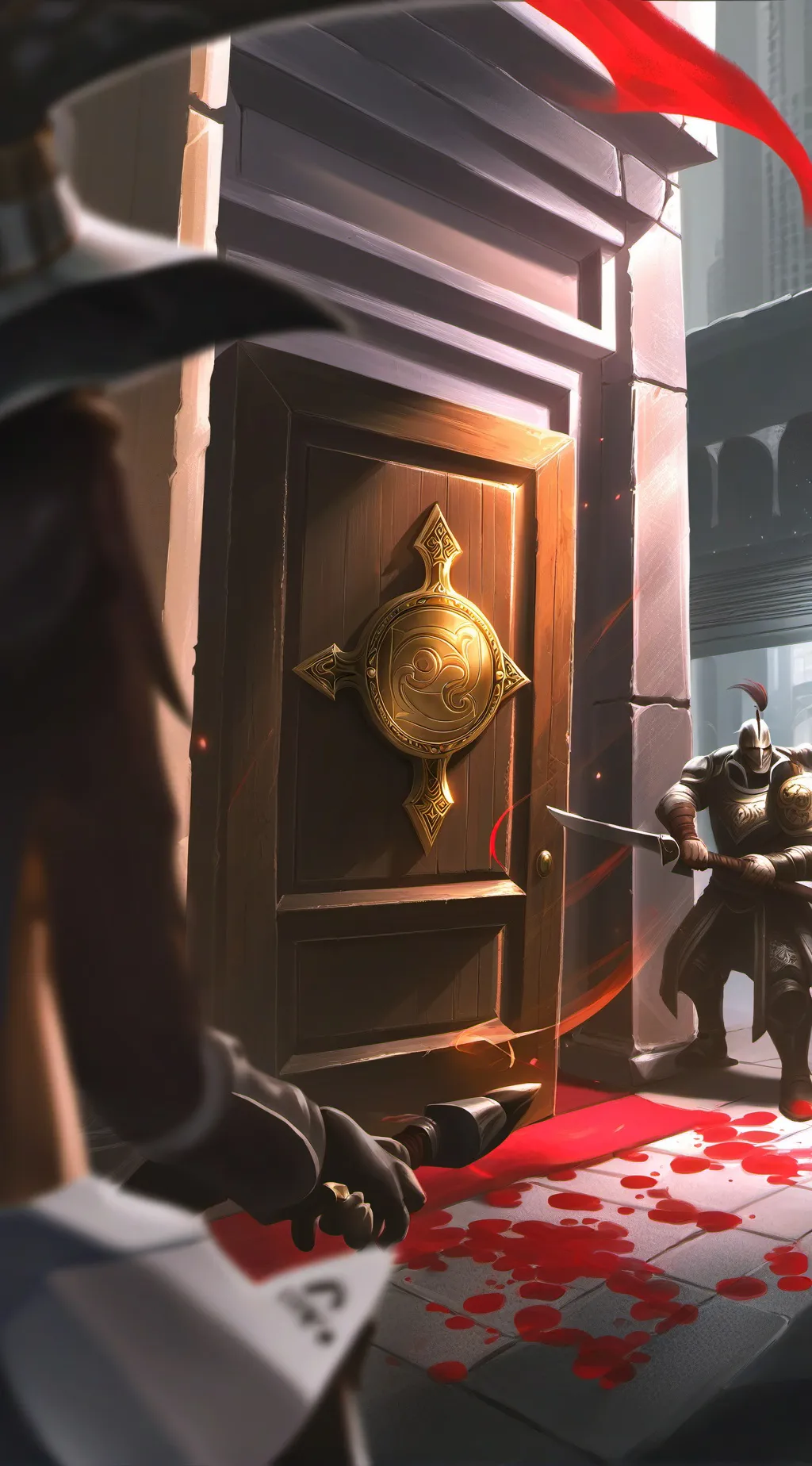 ai character: Door Vampire heir1 background