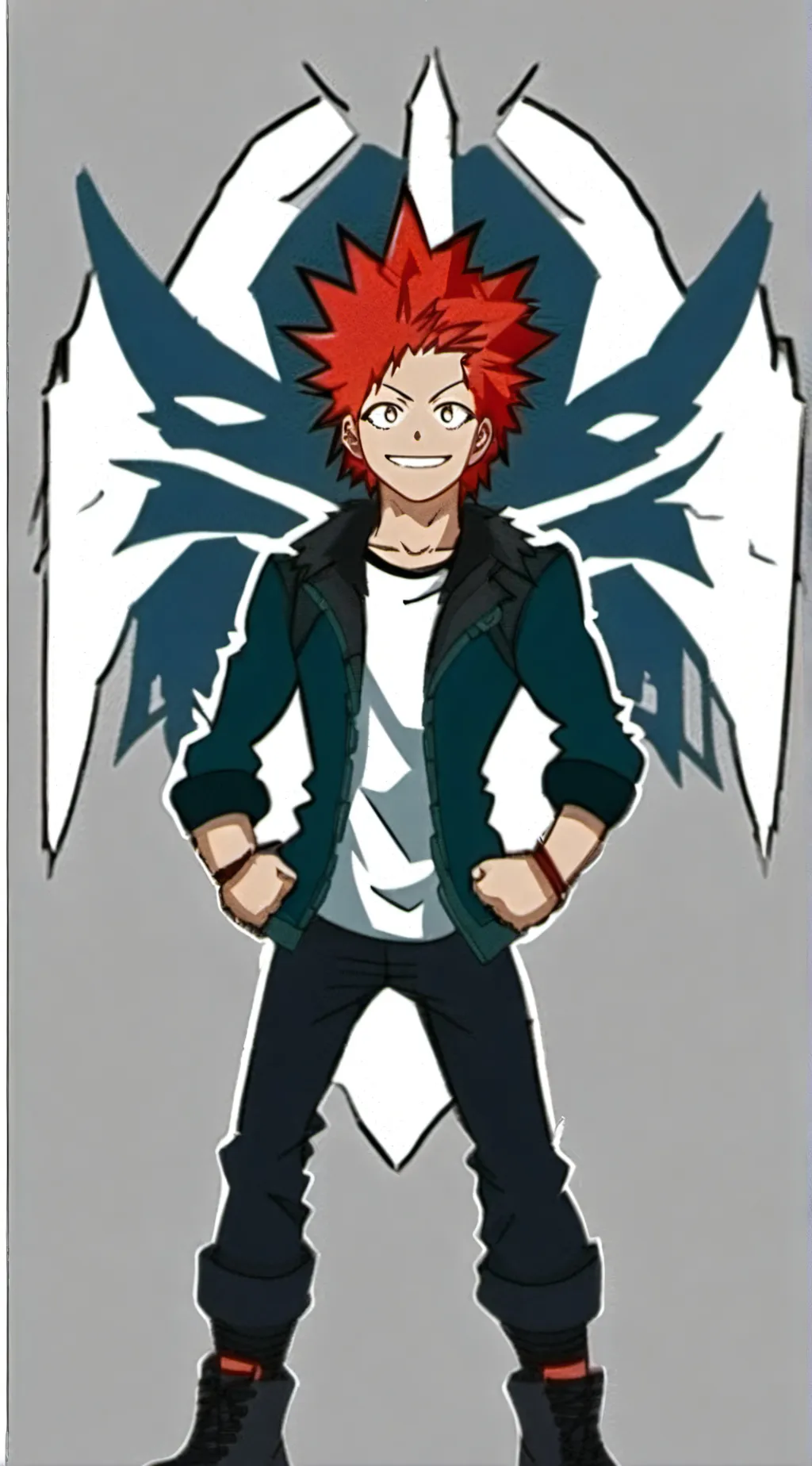 ai character: Kirishima background
