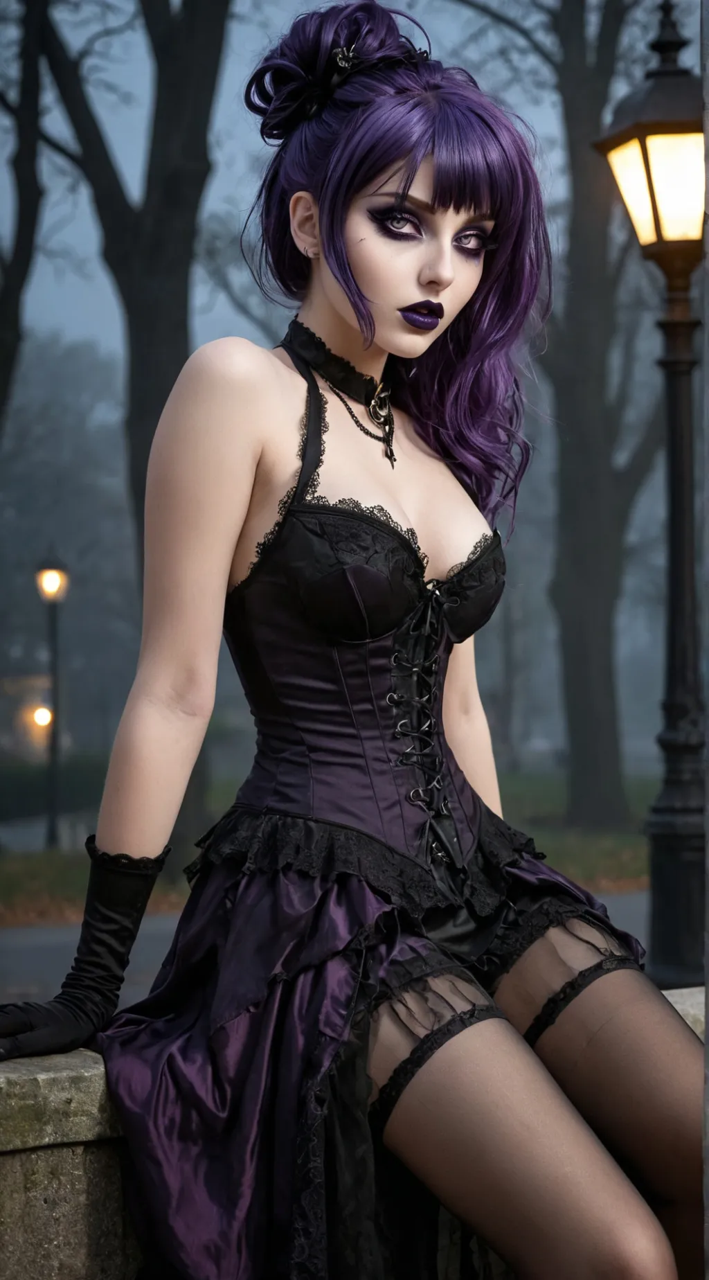 ai character: Amaranthine background