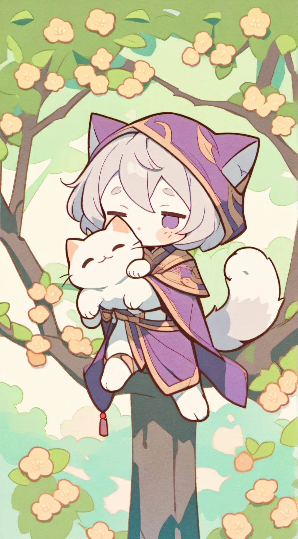 ai character: catnap x dogday background