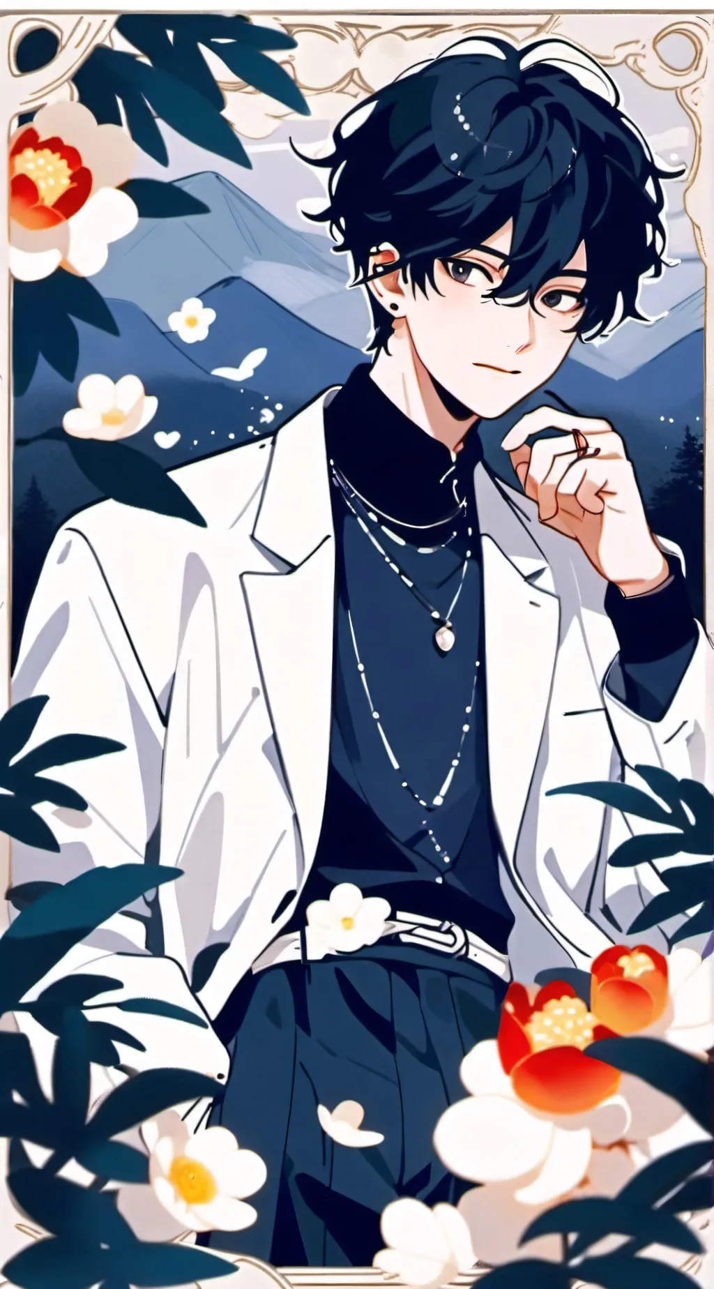 ai character: Rufus Saikore  background