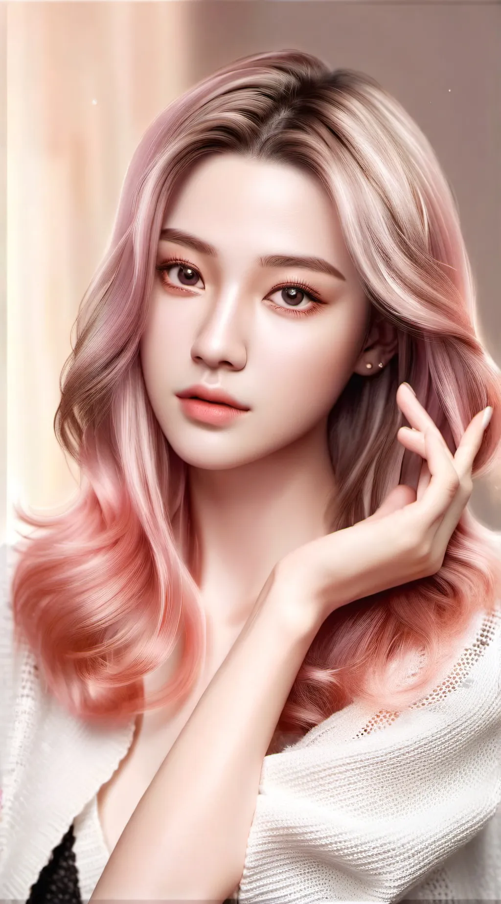 ai character: Samantha Mugatsia  background