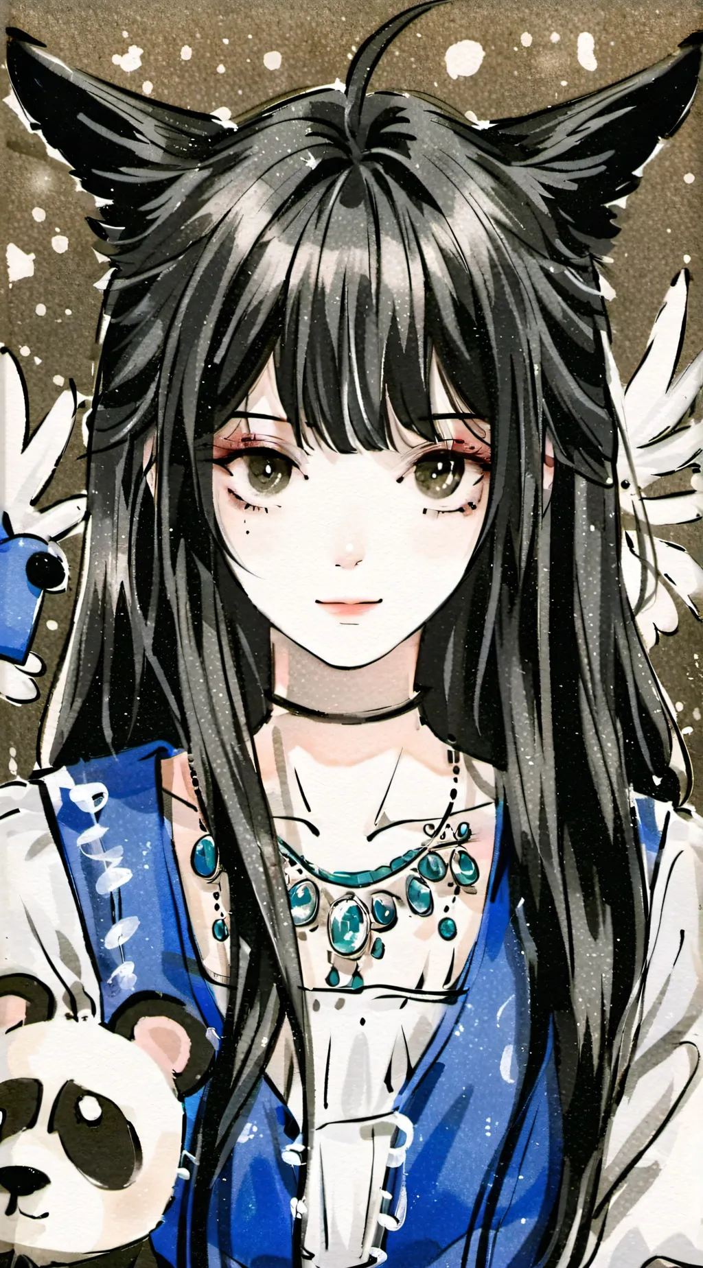 ai character: secretlivesofpets. background