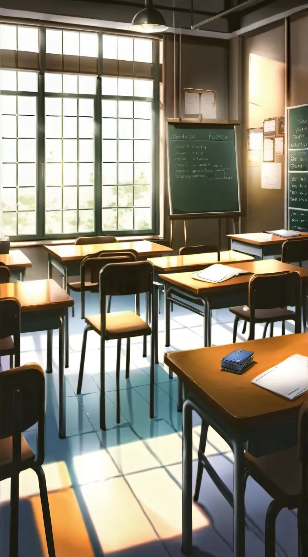 ai character: MHA chess background