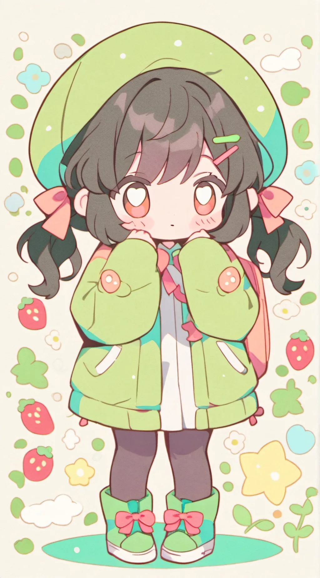 ai character: neighbor crush background