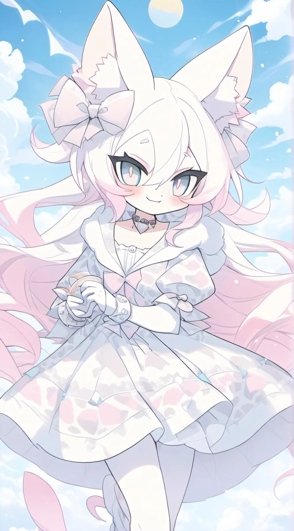 ai character: leopard  background