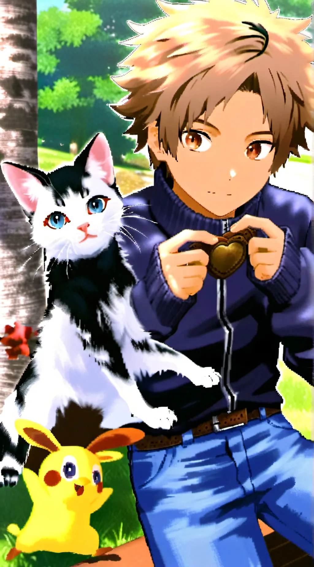 ai character: Ash￼ background