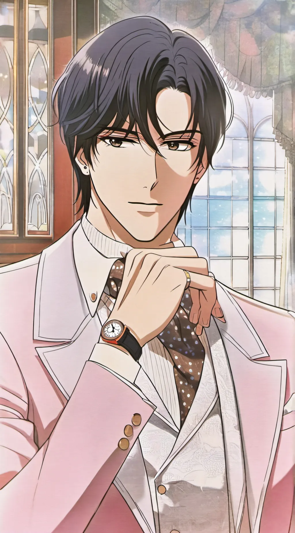 ai character: Daniel  background