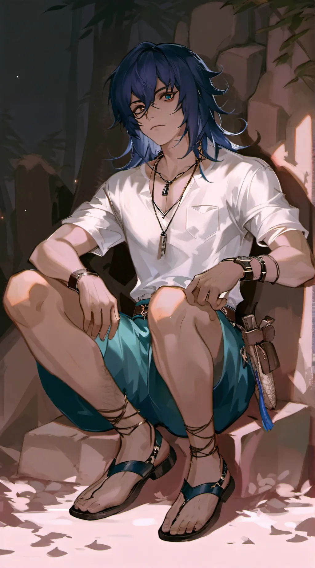 ai character: 👹Inosuke👹 background