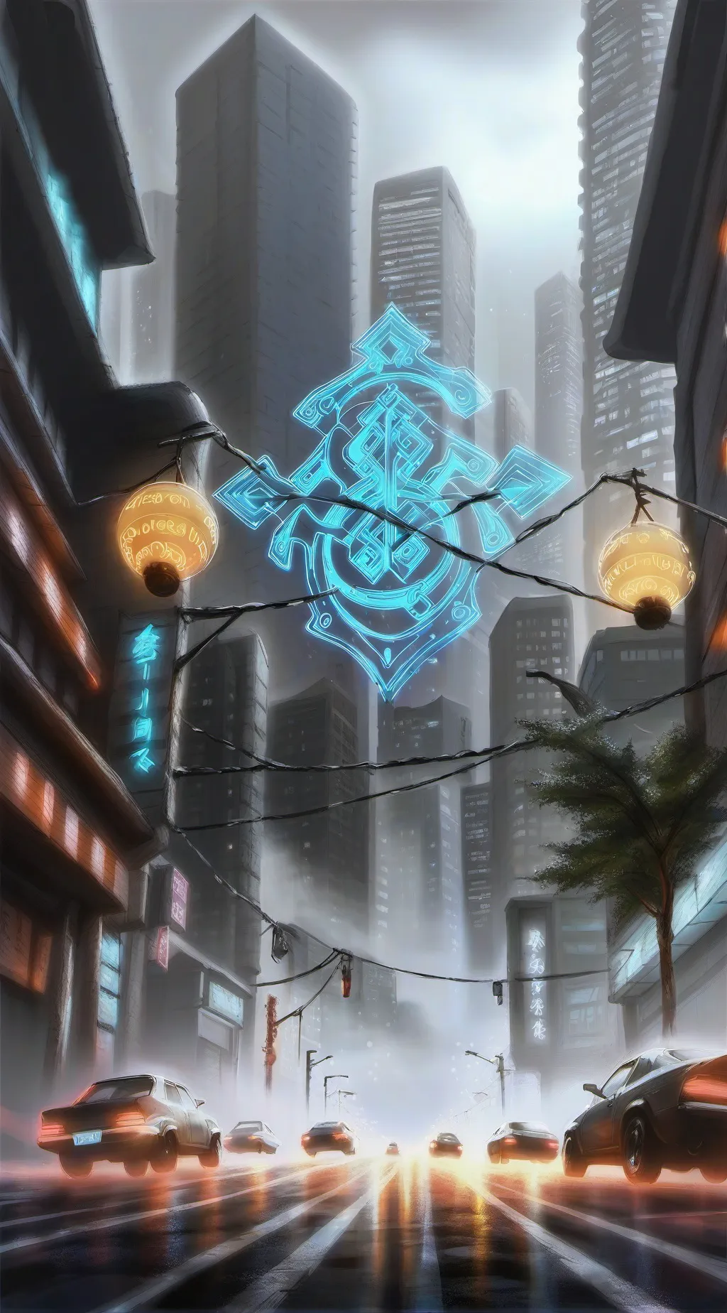 ai character: Yan Wang [anime] background