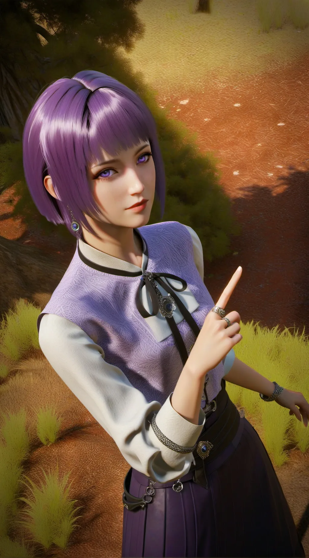 ai character: Caya  background