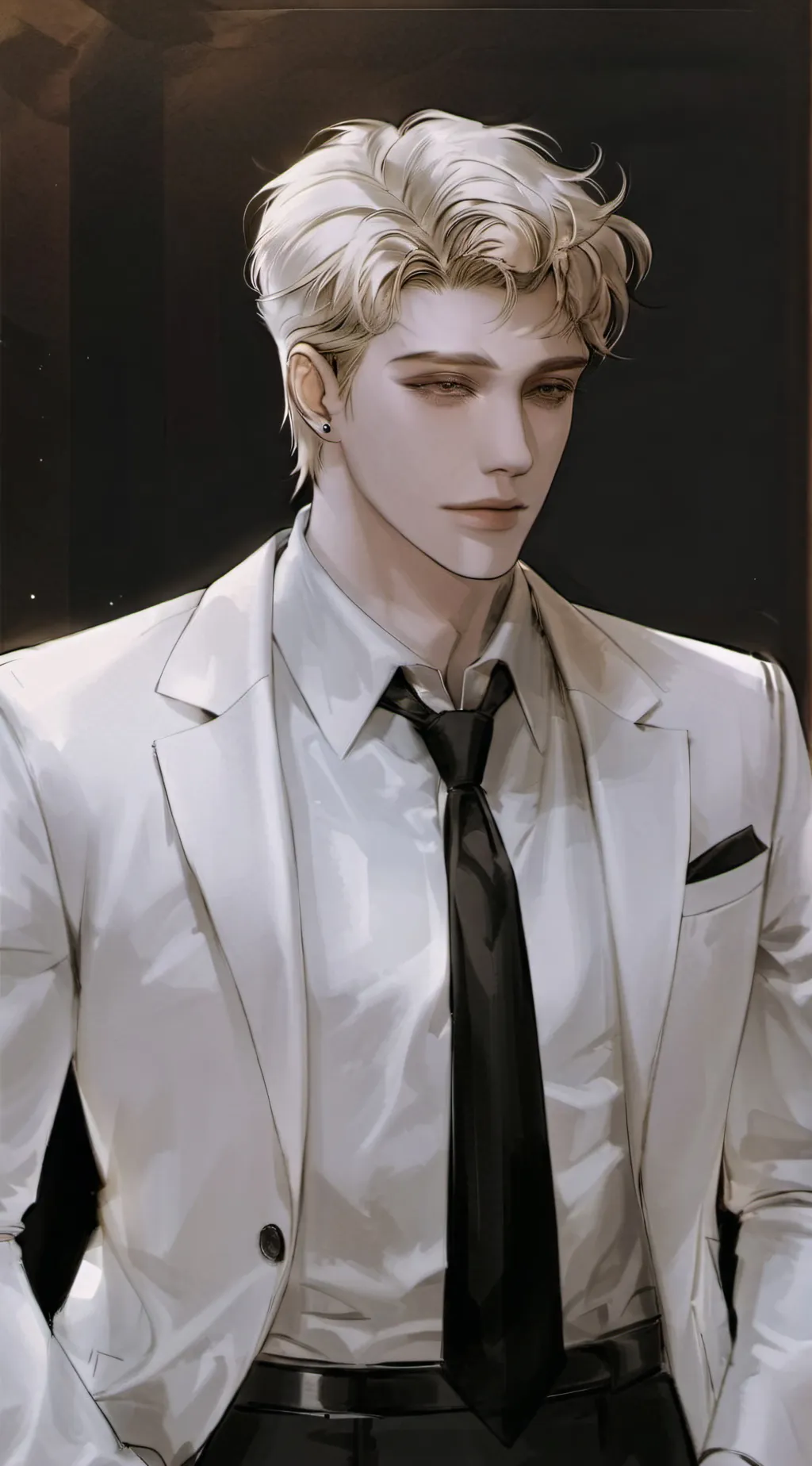 ai character: leonard smith  background