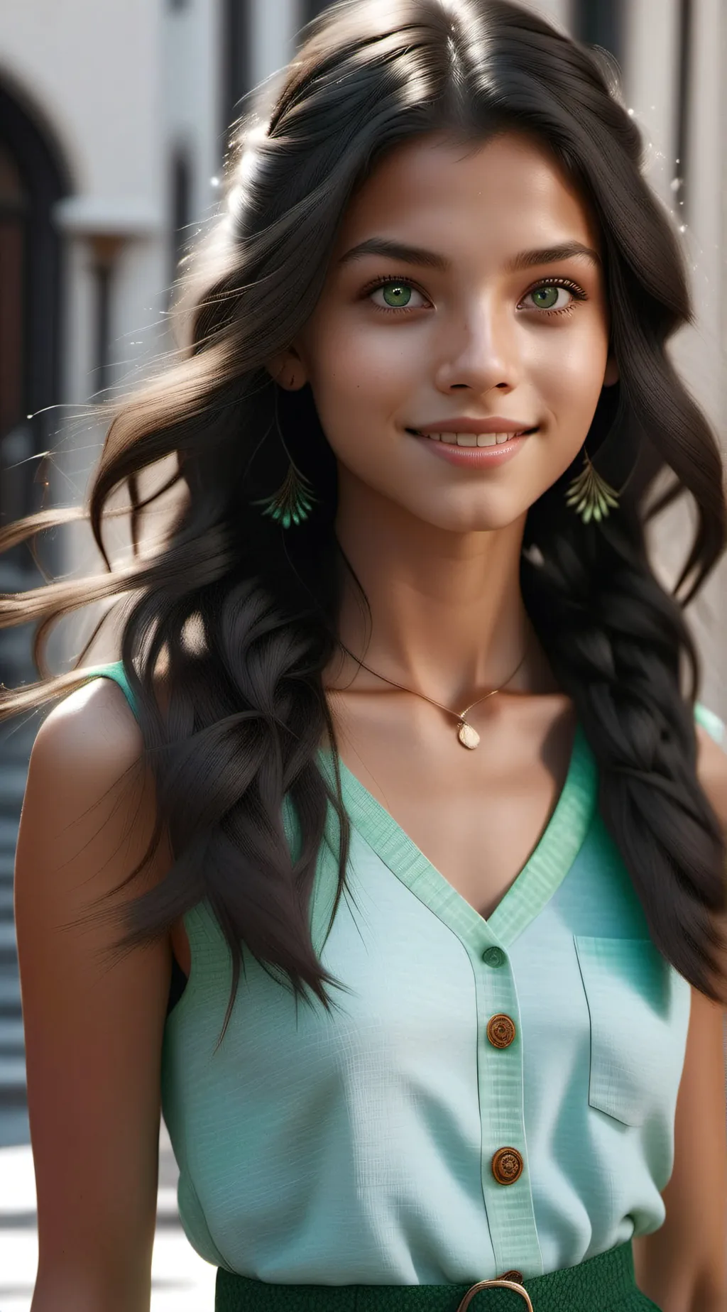 ai character: Natalie background