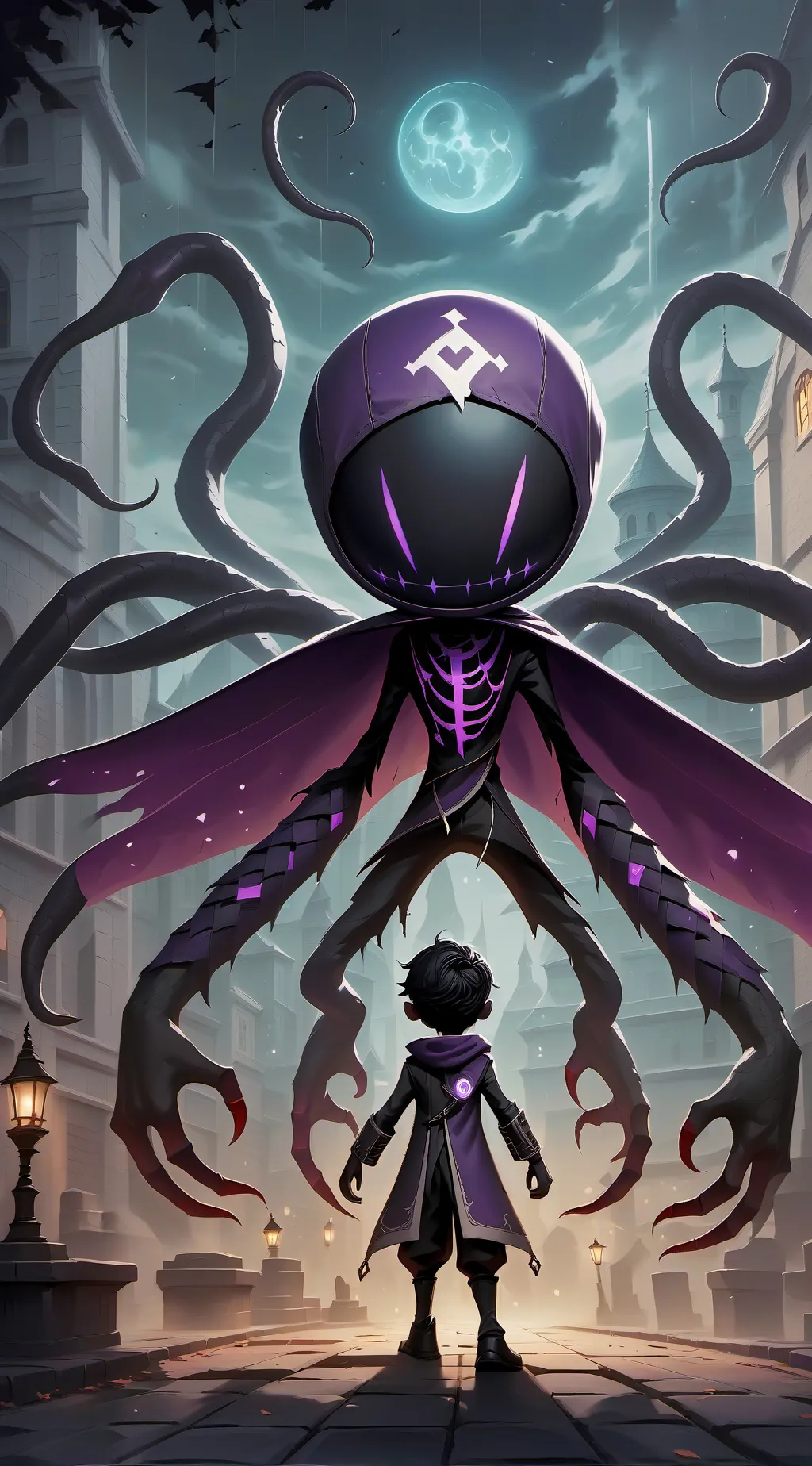 ai character: X background