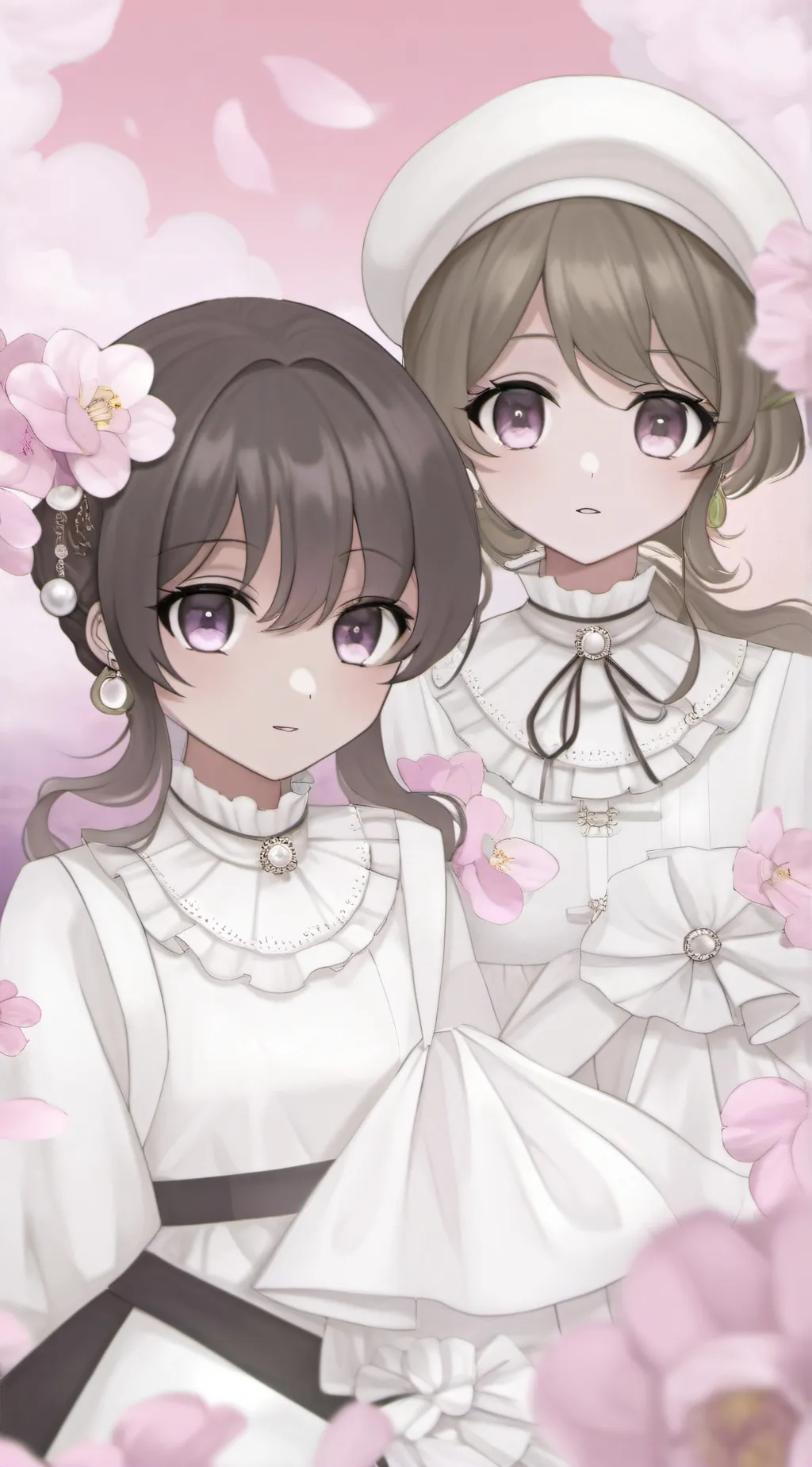 ai character: mimi y kiki background