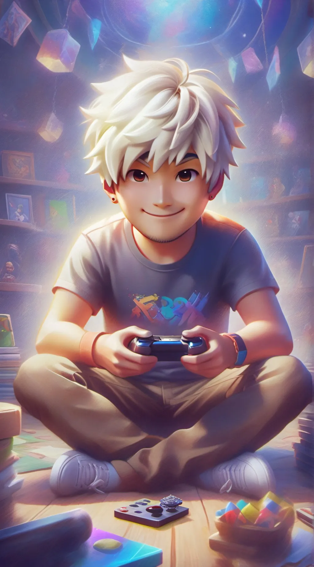 ai character: roblox kid background