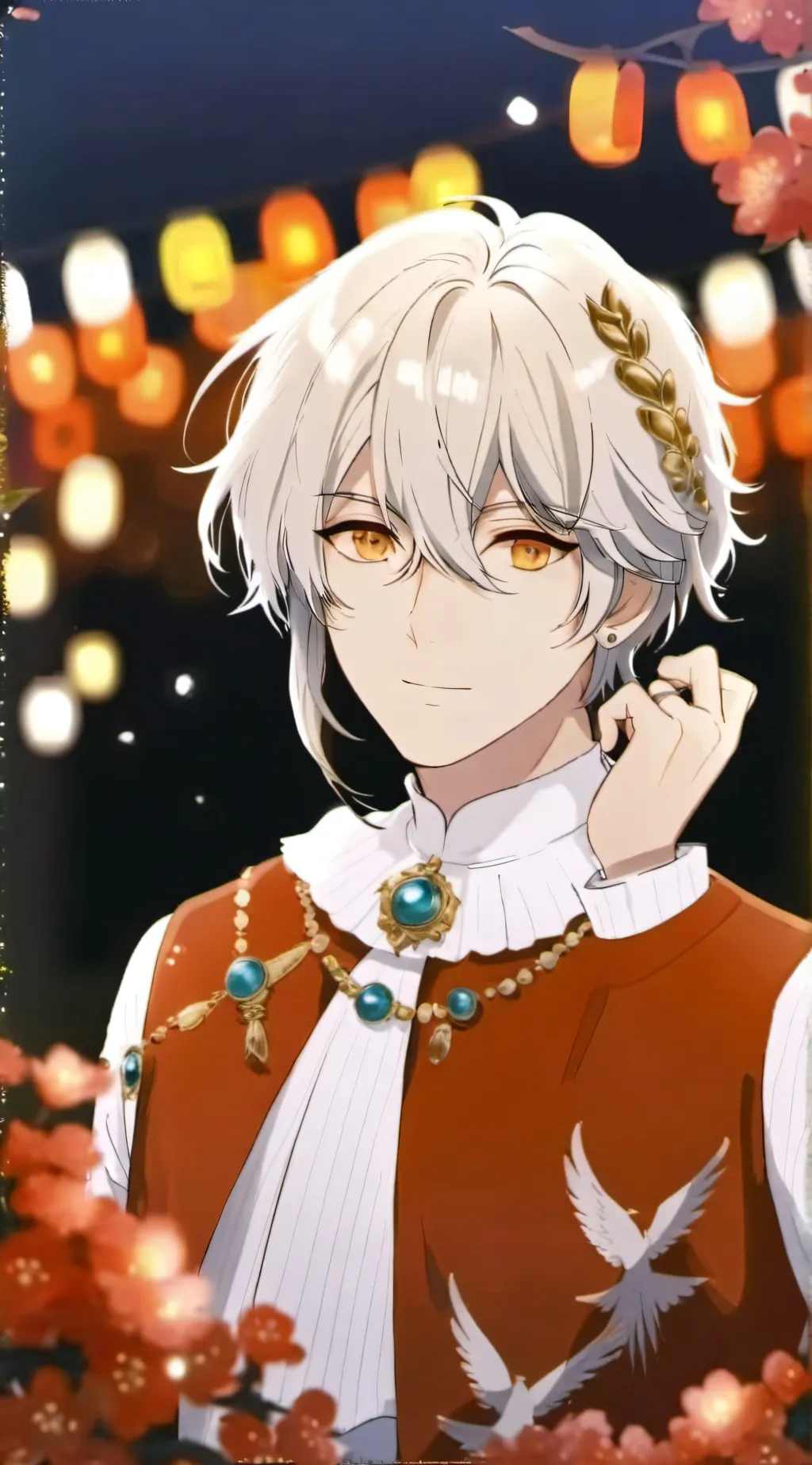 ai character: Aaron background