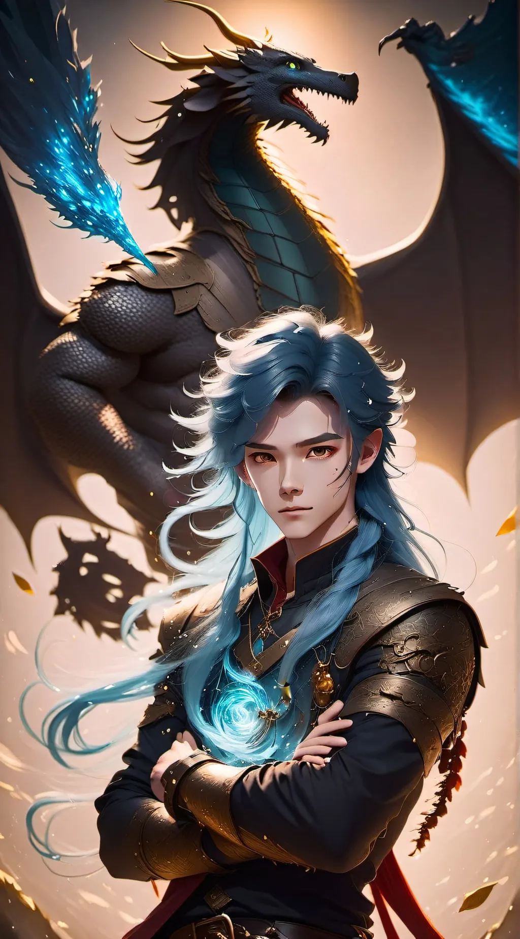 ai character: Drake background