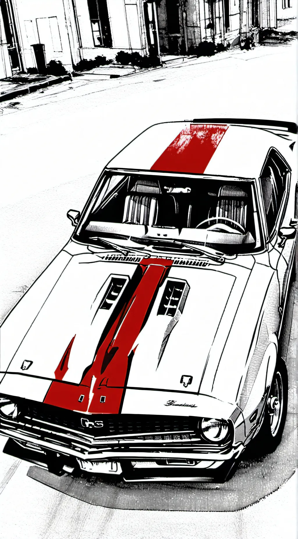 ai character: Delivering goods background