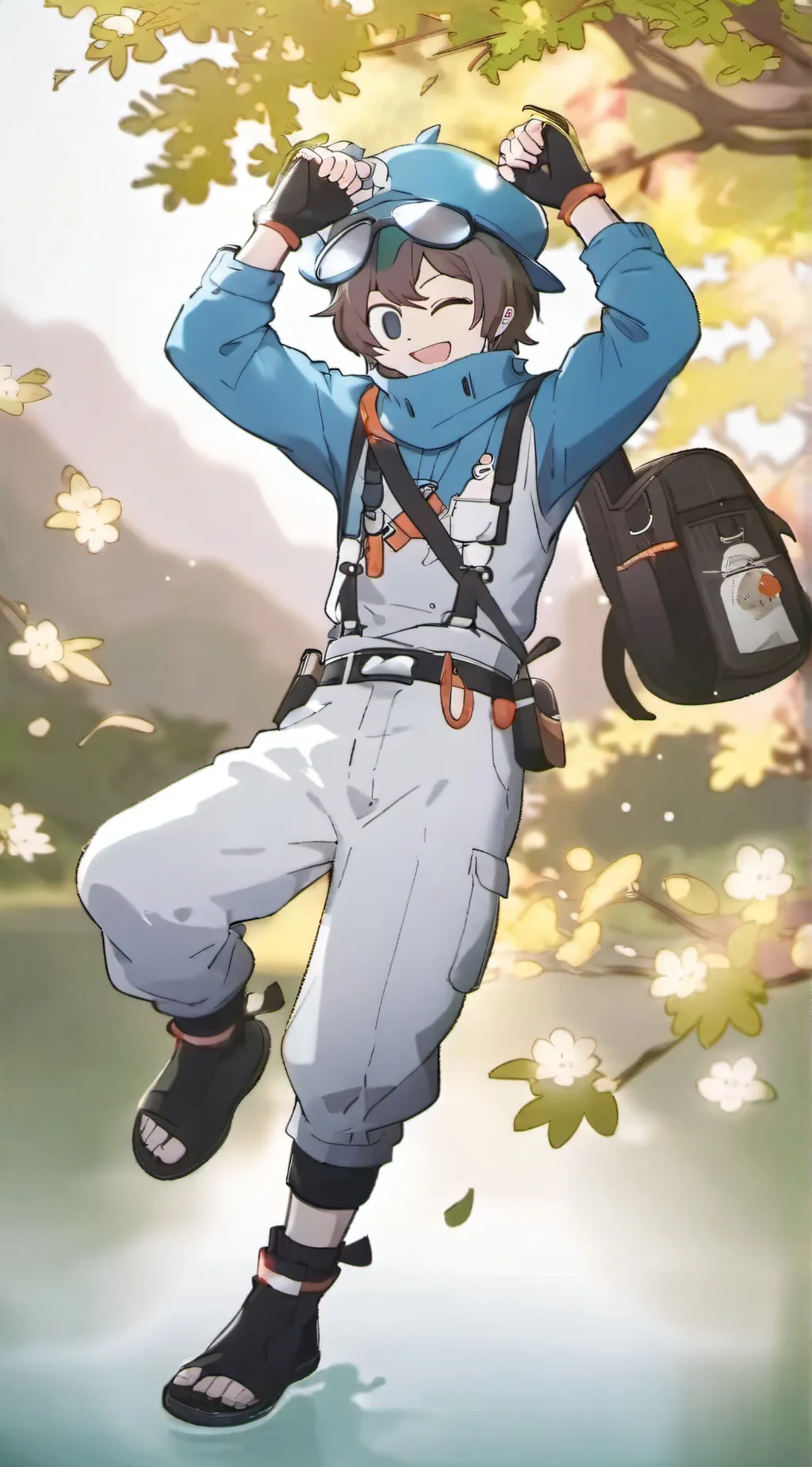 ai character: daisy's bro daniel background