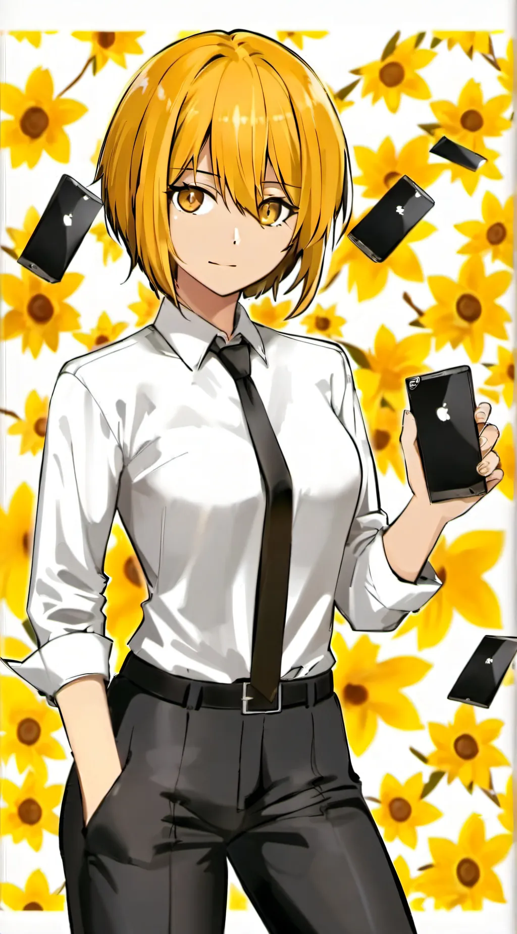 ai character: akita neru background