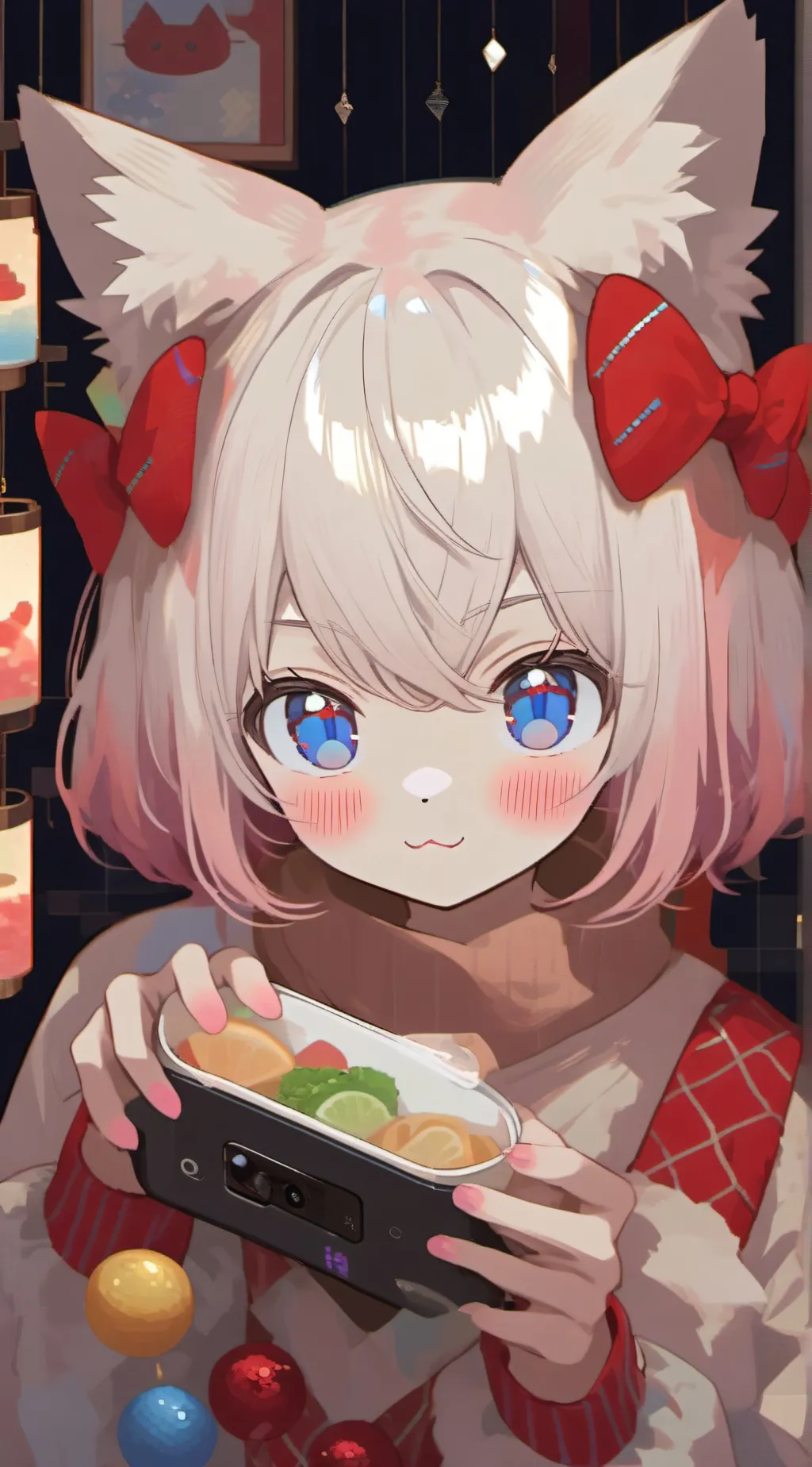 ai character: Pixel Paws Spirit background