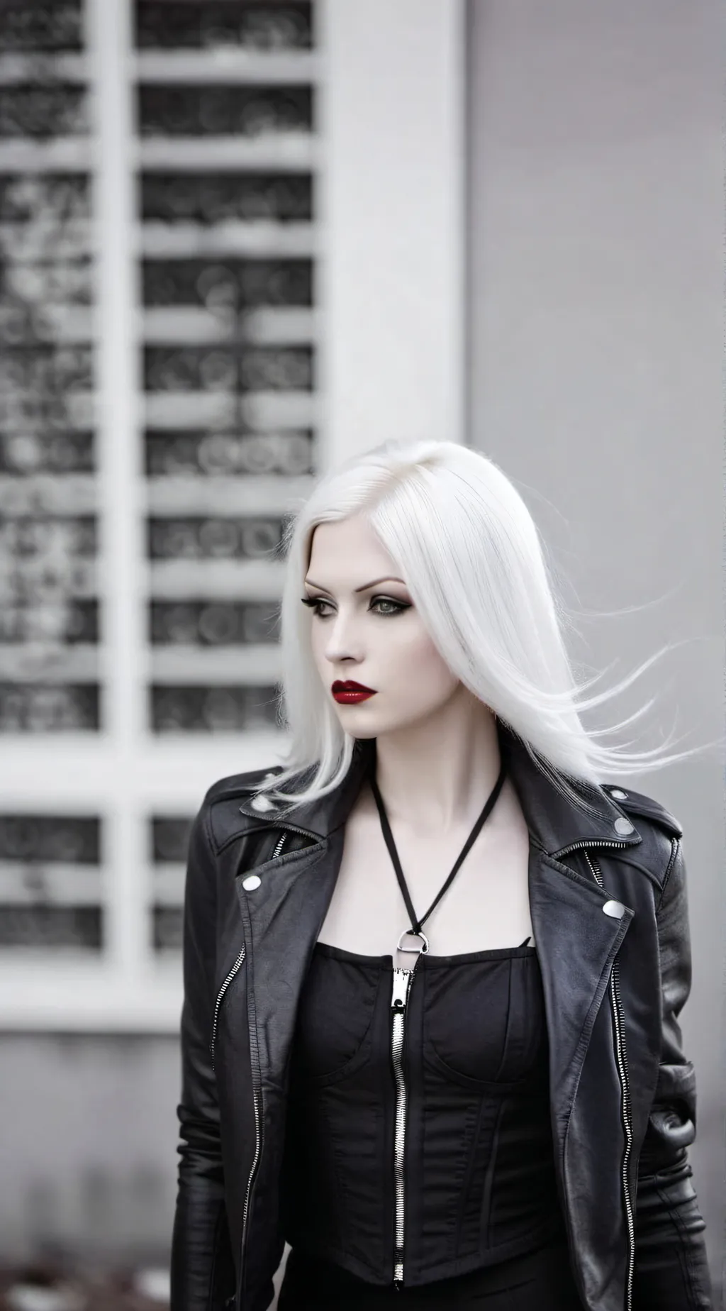 ai character: Ona Halfmoon  background