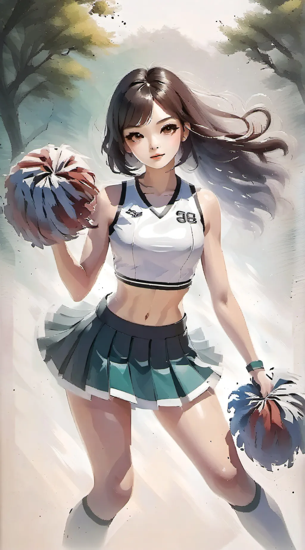 ai character: katie background