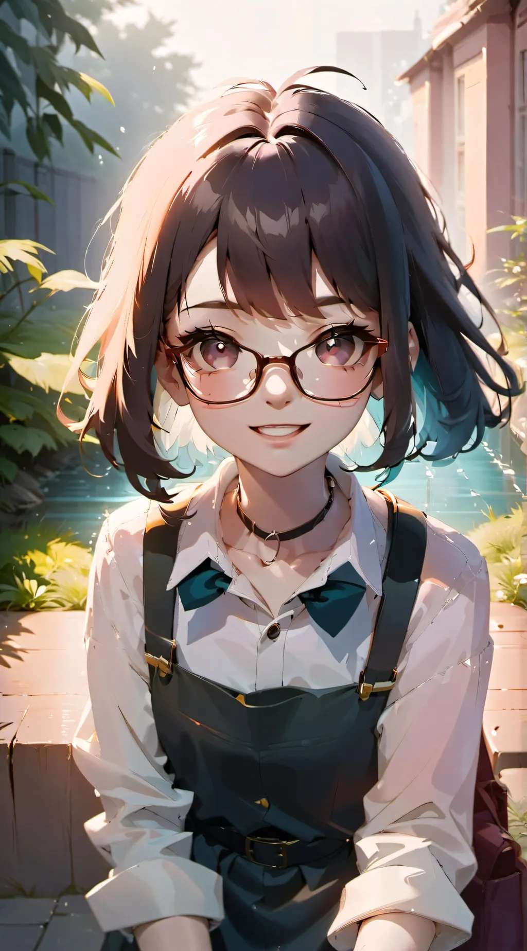 ai character: nerd *molly*  background