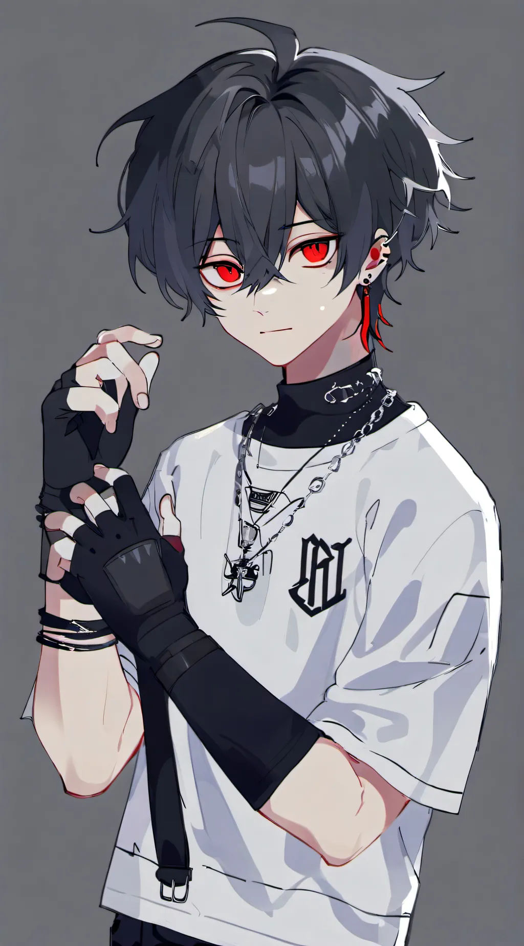 ai character: bakago  background