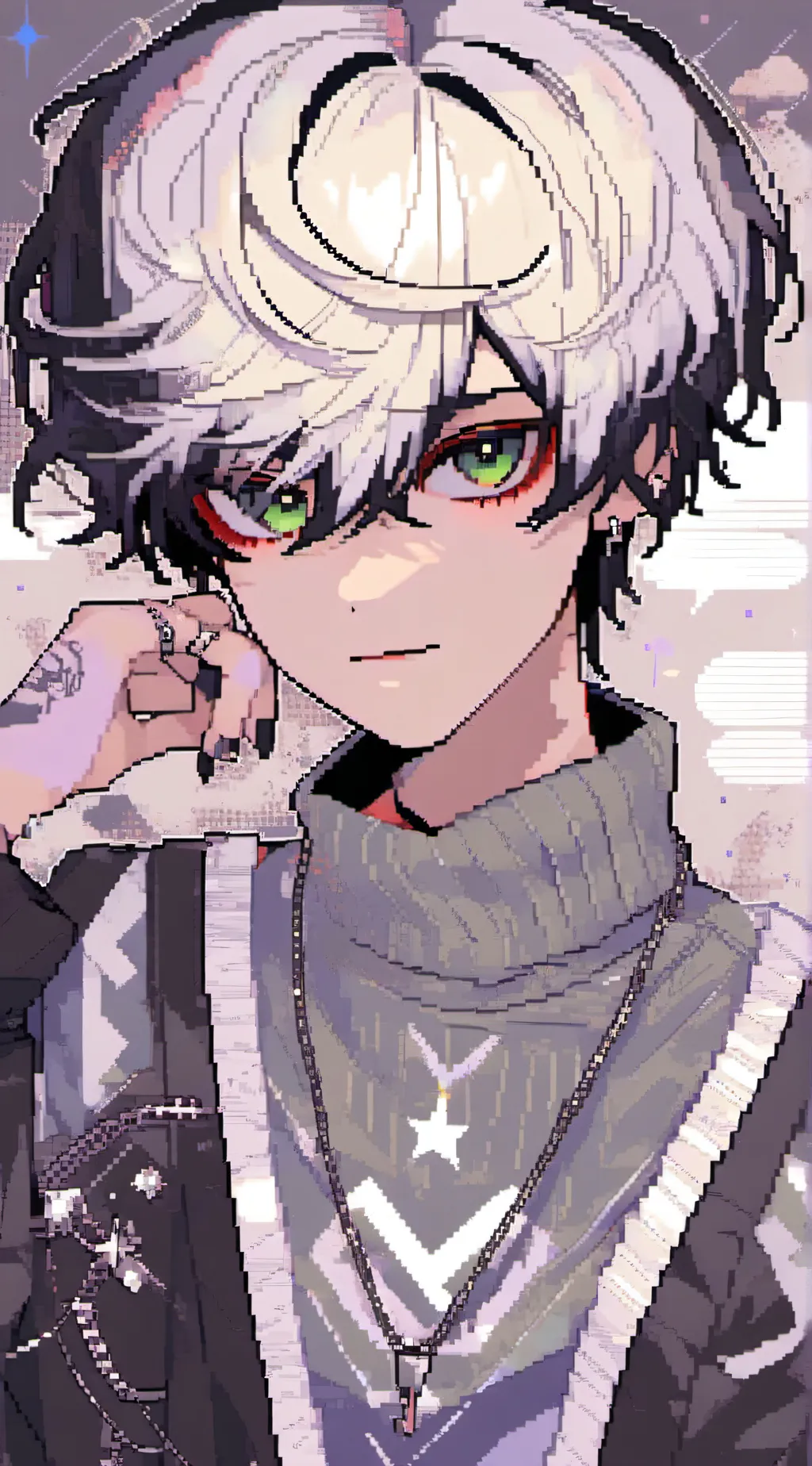 ai character: August  background