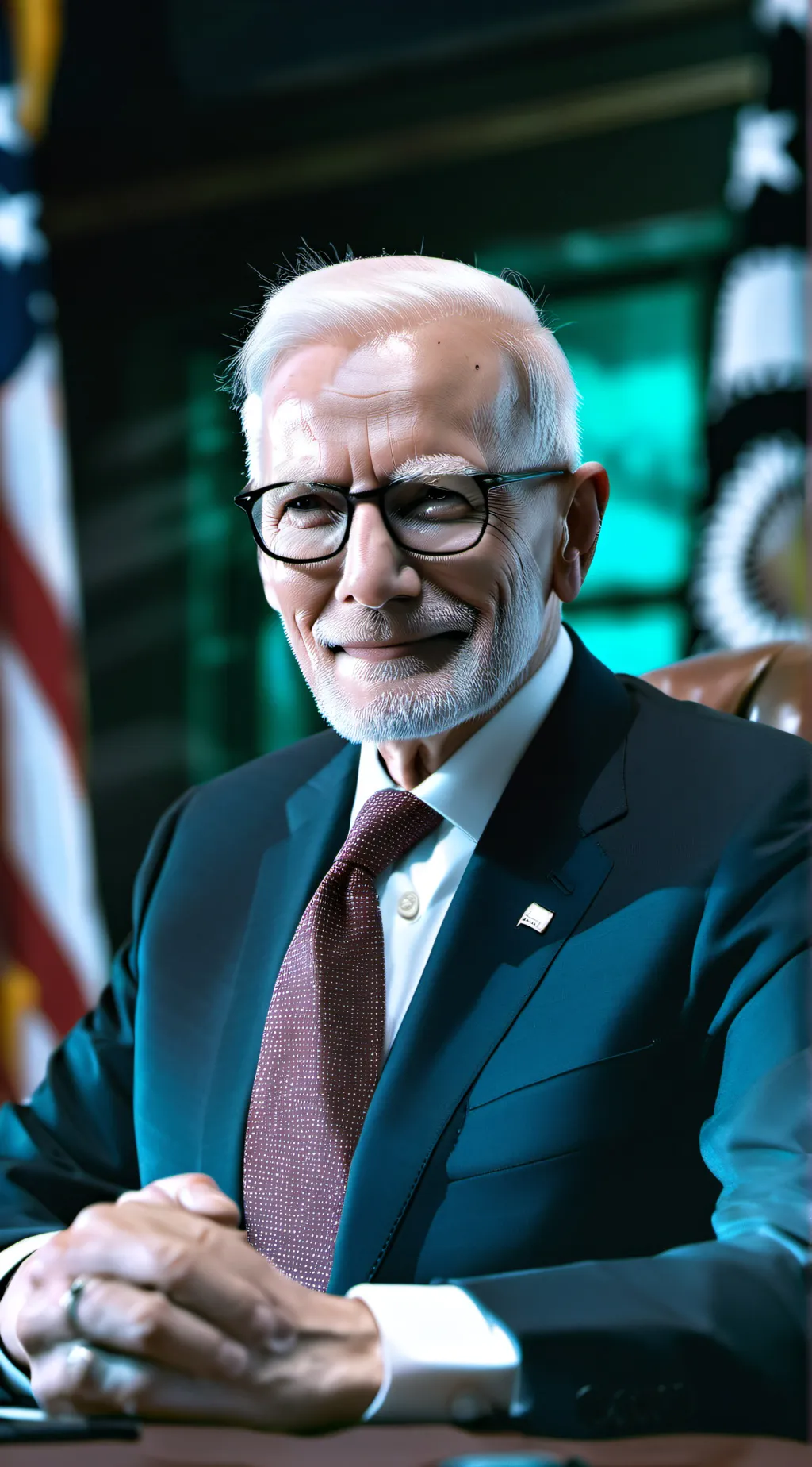 ai character: President background