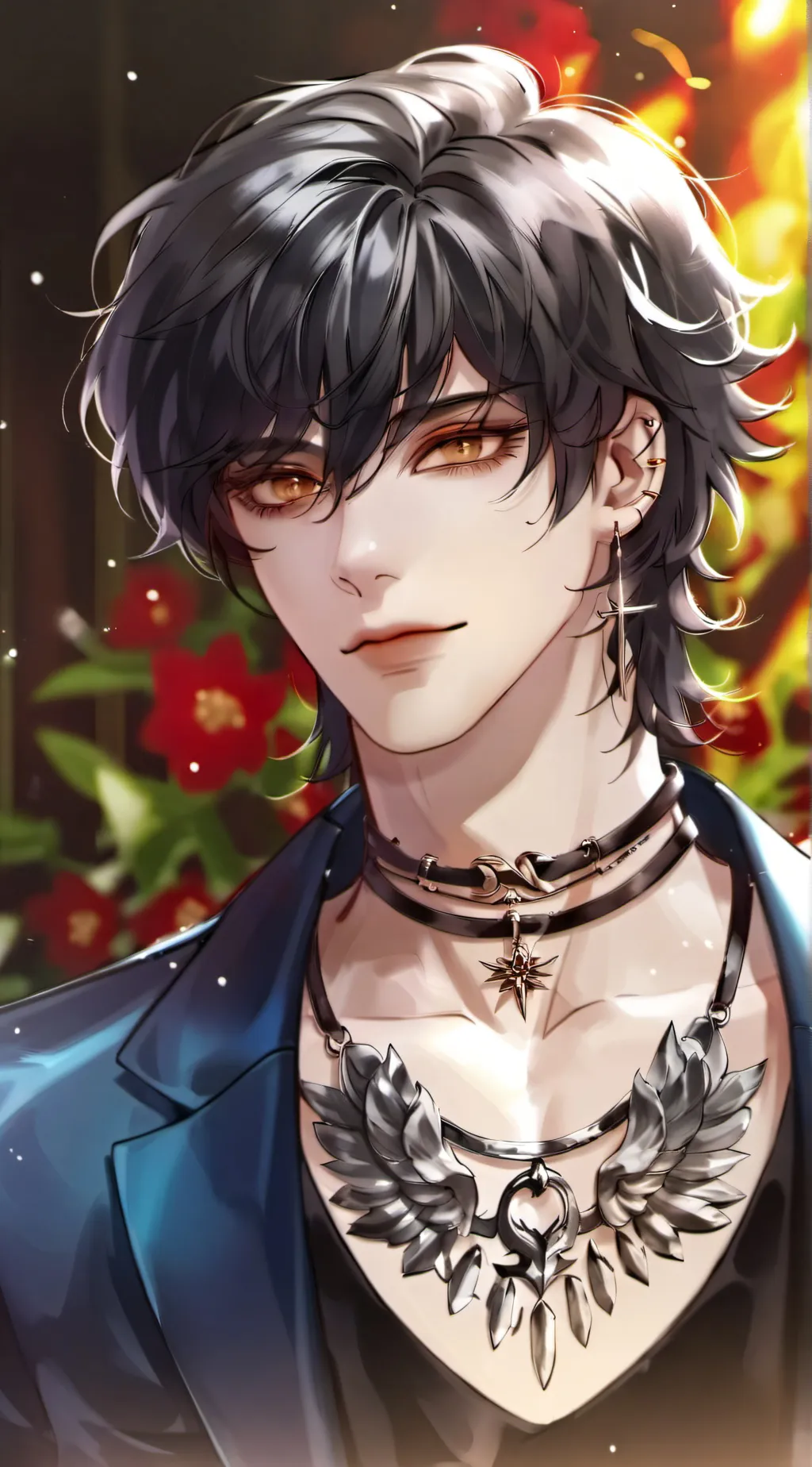 ai character: Xavier  background