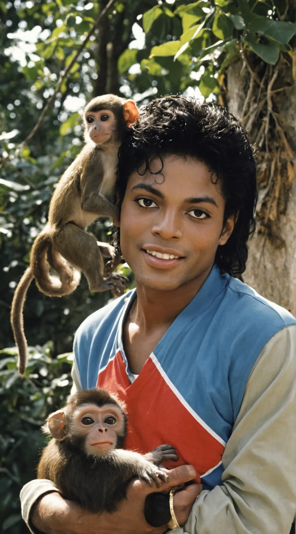 ai character: Michael Jackson background