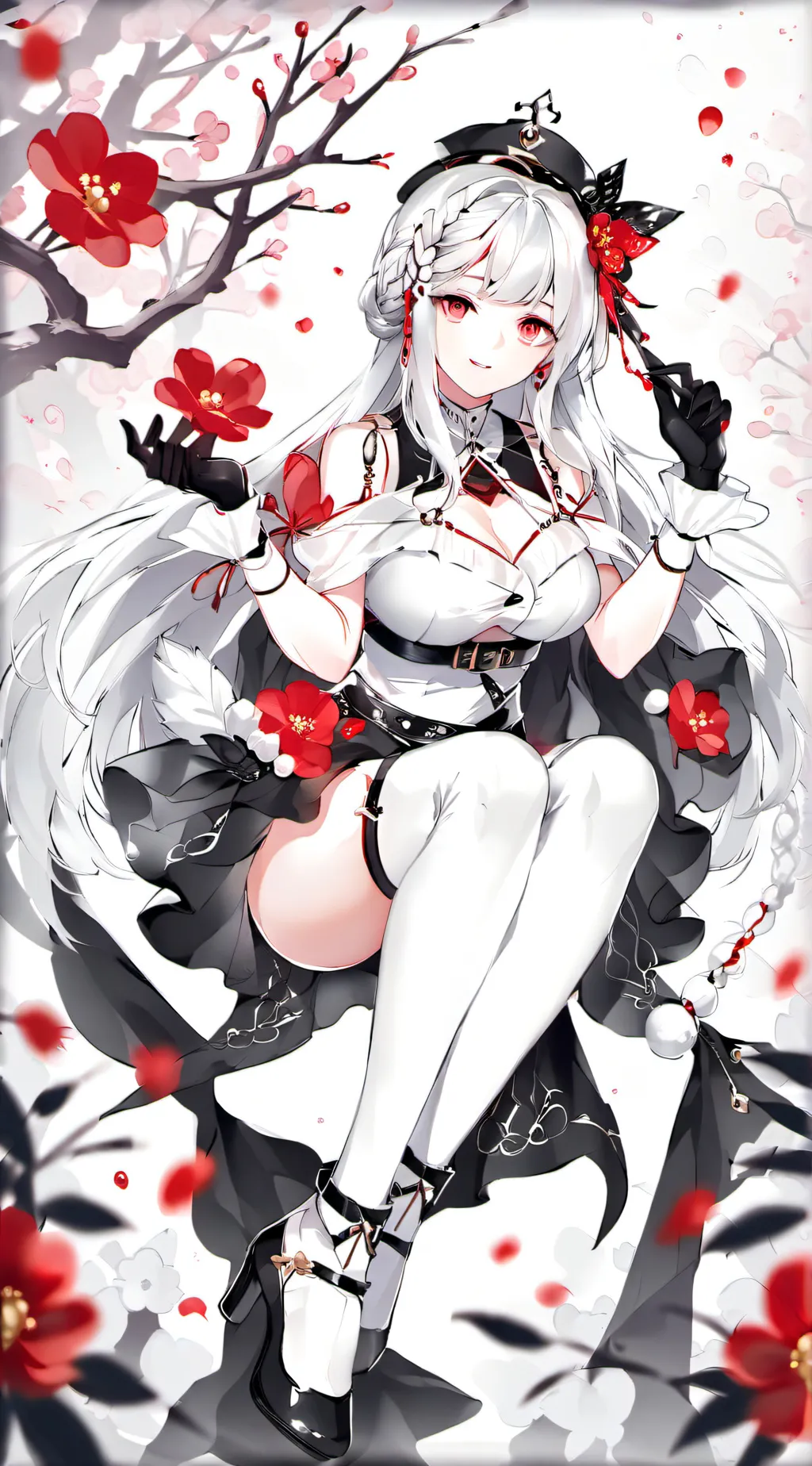 ai character: Аня(English)  background