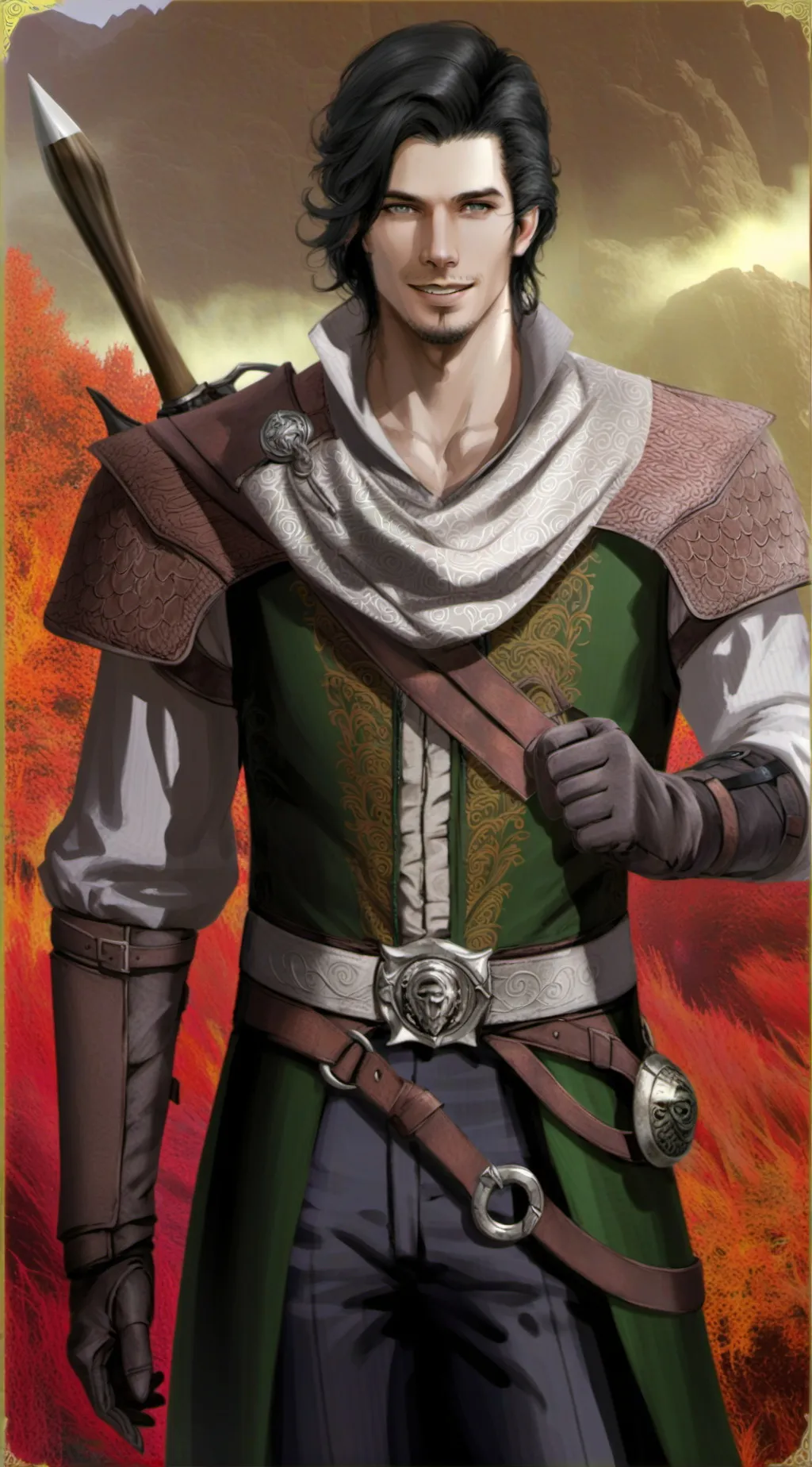 ai character: Eric  background