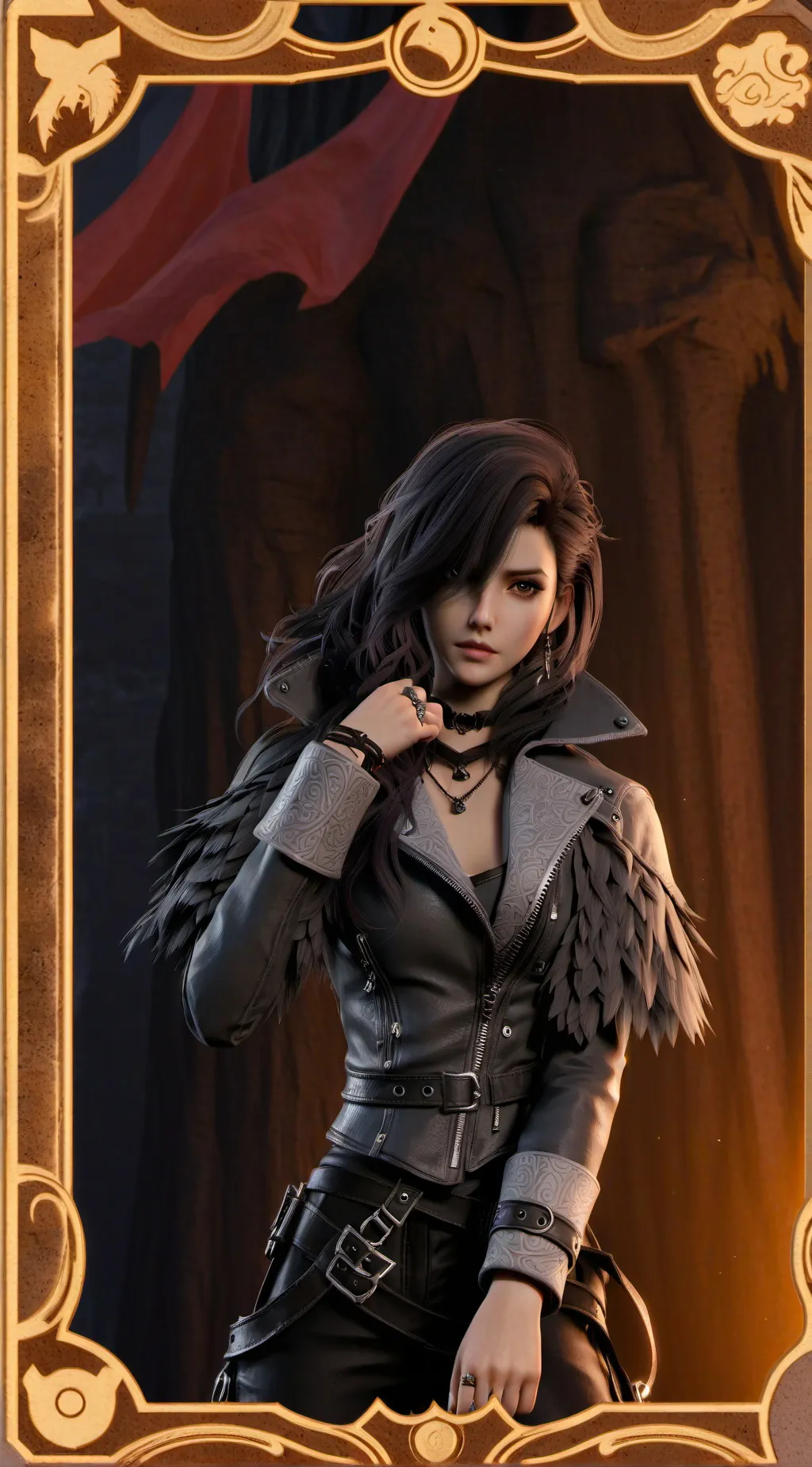 ai character: Ava Rose background